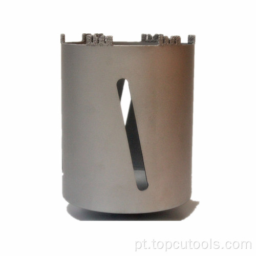 Pedra de perfuração Aspirado Brazed Diamond Core Broca